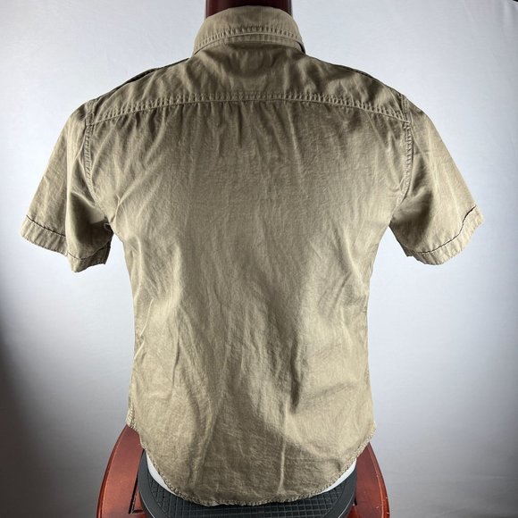 Rock & Republic Button-Down Short Sleeve Casual Dress Shirt - Picture 3 of 4